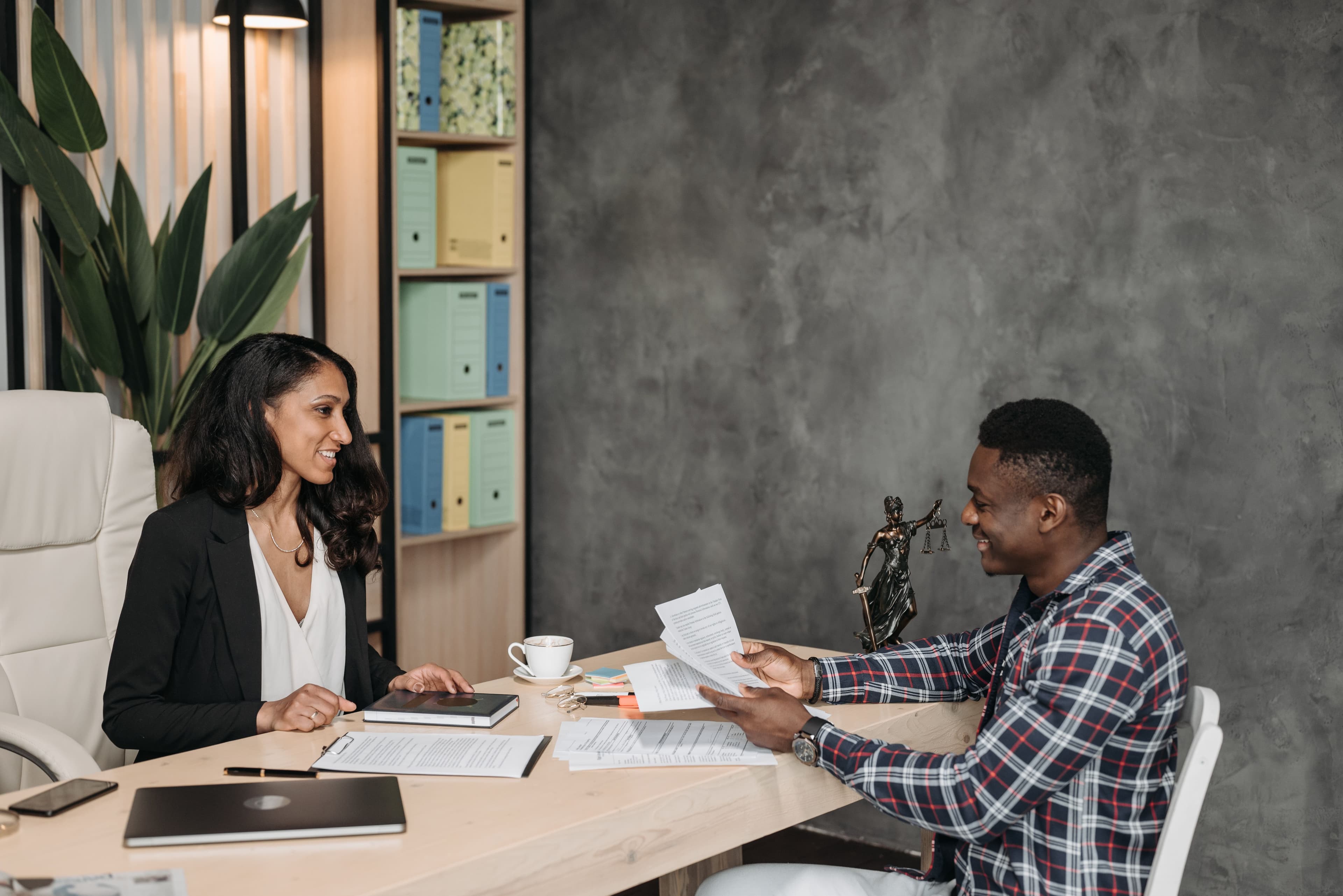 Lawyer preparing a formal demand letter on registered advocate letterhead